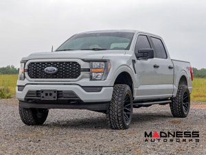 Ford F-150 Side Steps - OV2 Running Boards - Rough Country - Crew Cab Ford F-150 Side Steps - OV2 Running Boards - Rough Country - Crew Cab